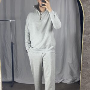 ⁠ensemble zipper gris